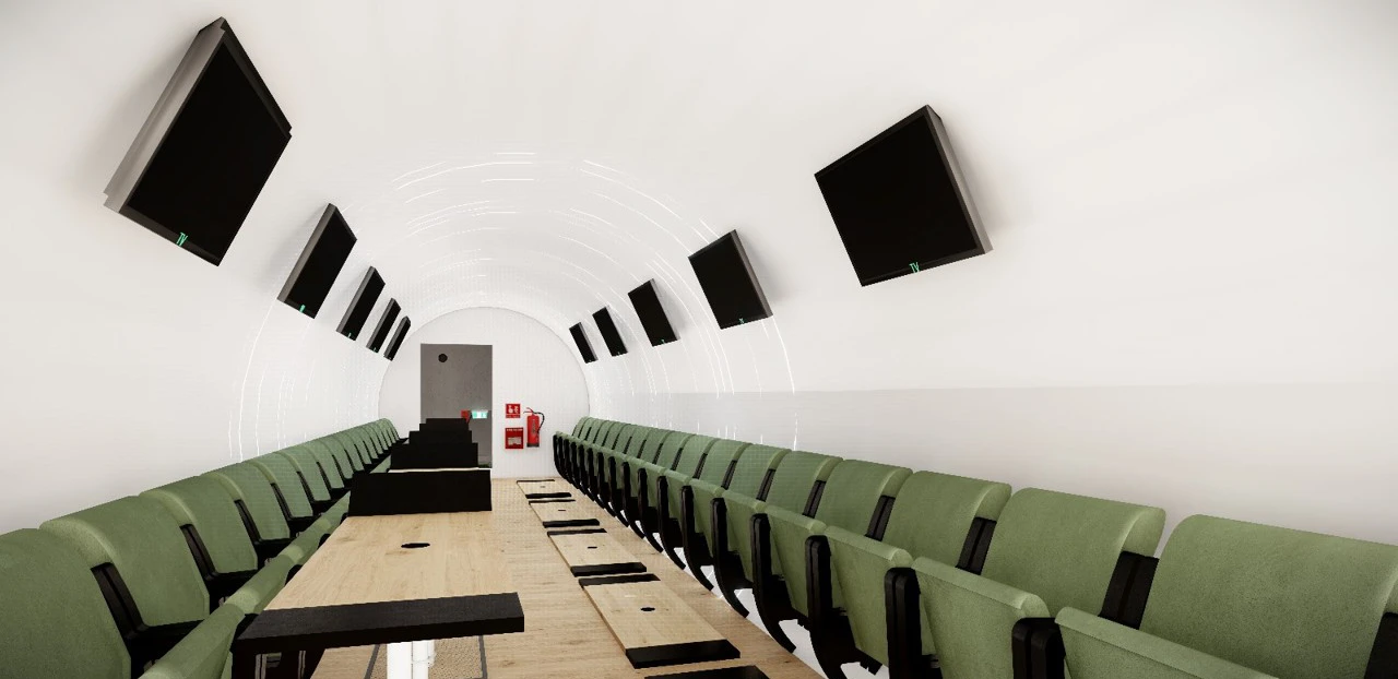 Schron Pelter Wizualizacja