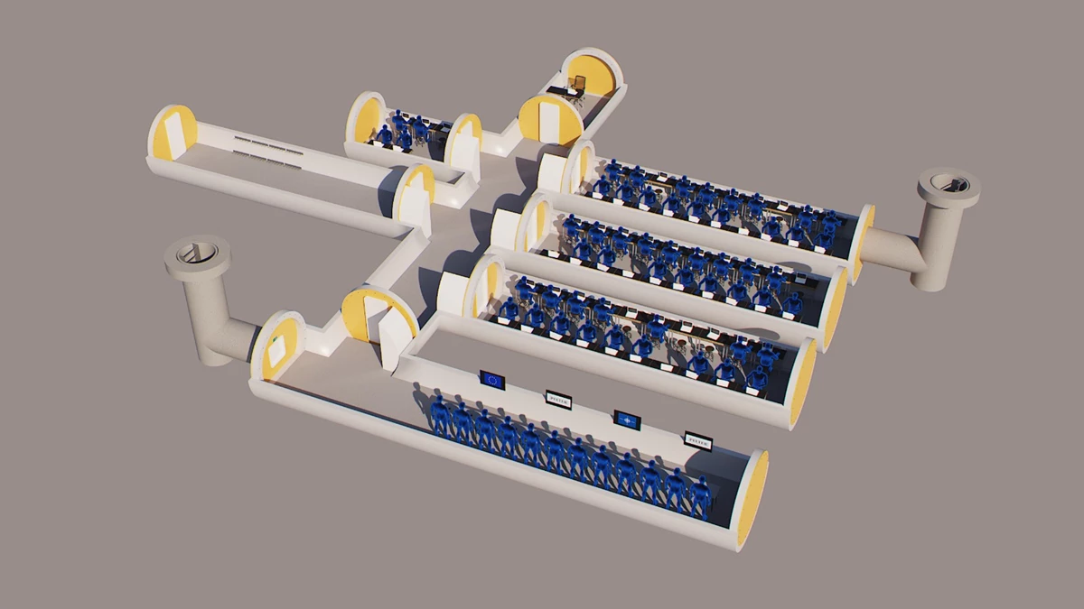 Schrony modułowe HDPE PELTER